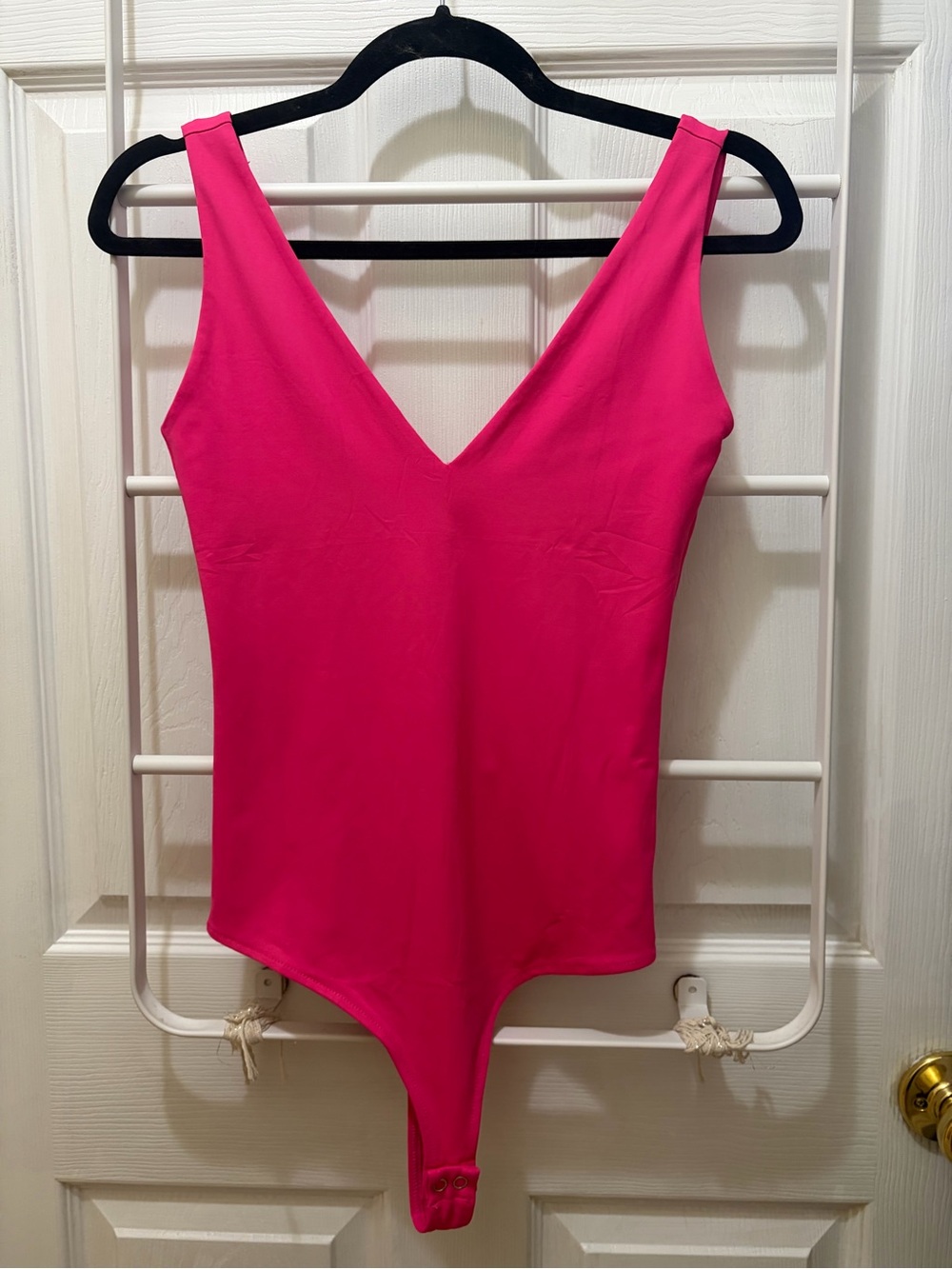 Hot Pink One-Piece Bodysuit